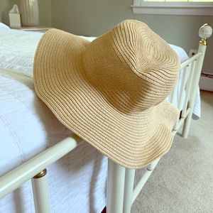 Madewell Packable Mesa Straw Hat - M/L - Natural
